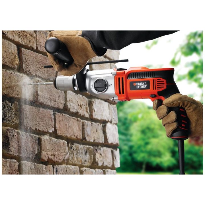 BLACK+DECKER KR1102K-QS 1100W 13mm BLACK+DECKER Martello trapano - immagine 5