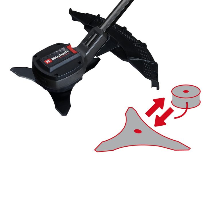 EINHELL 18V decespugliatore cordless EINHELL GP-BC 36/430 Li Solo 3411340 - immagine 2