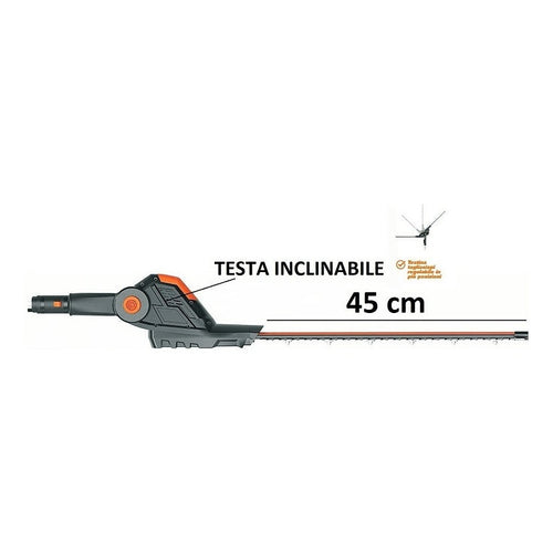 Accessorio Asta Tosasiepe WA0308 per Potatore Worx WG349E