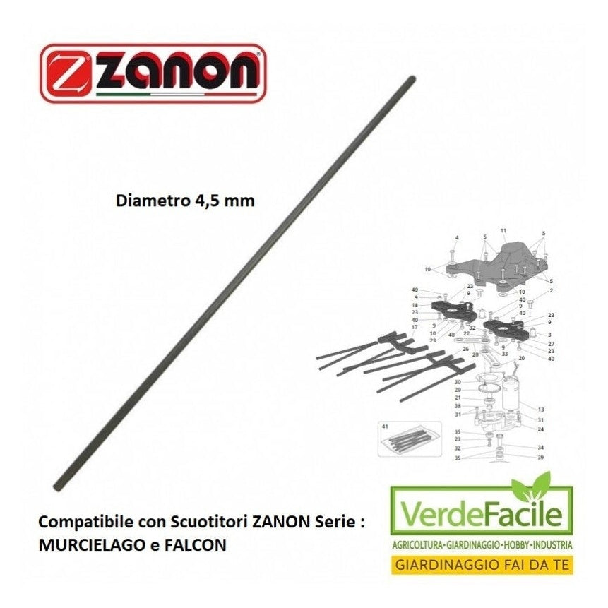 Astina di Ricambio per Abbacchiatore ZANON