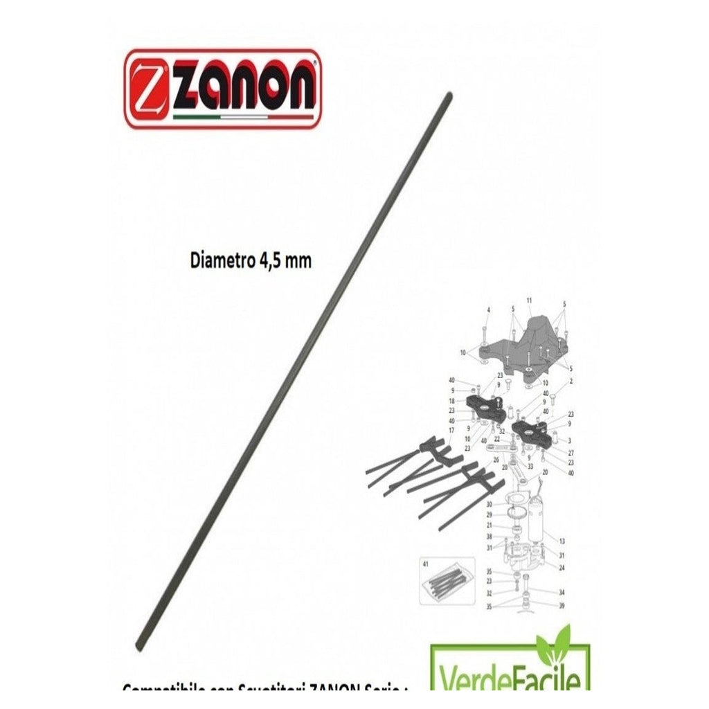 Zanon Replacement Rod for Olive Harvester