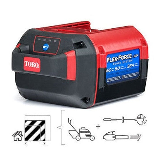 Batteria Litio Toro 81860 60V 6 Ah L324