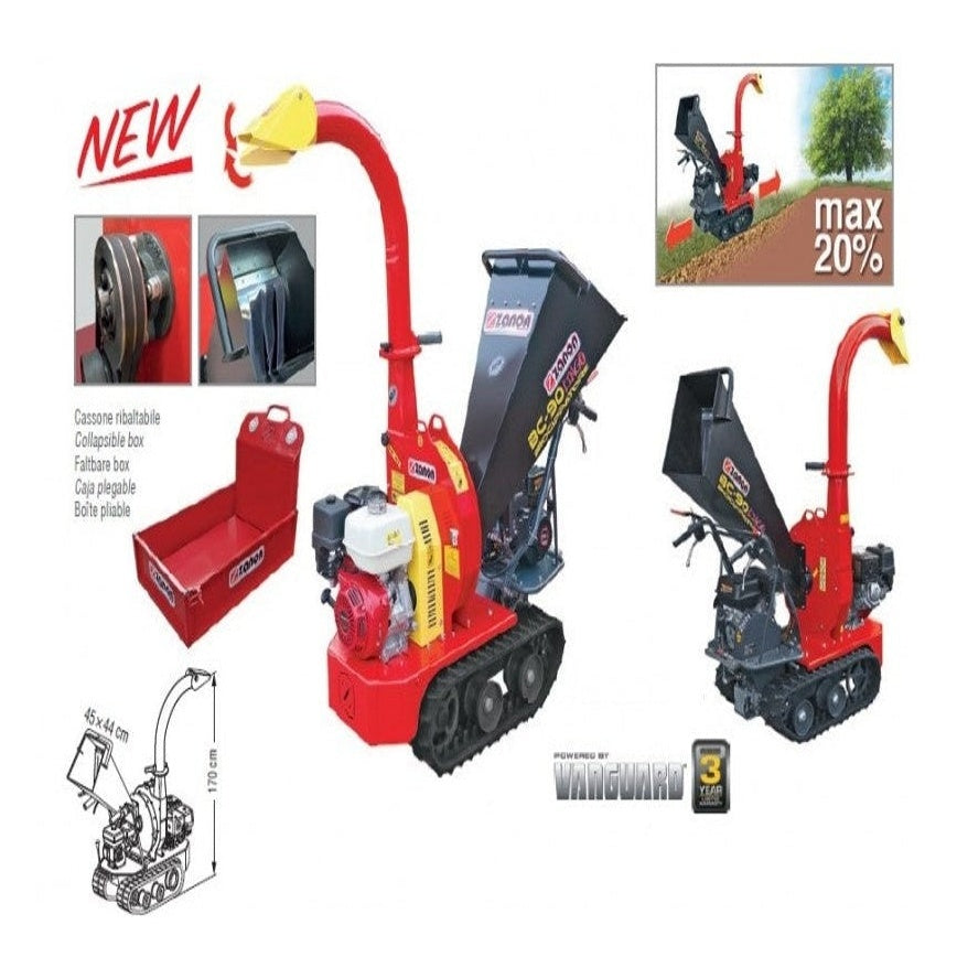 Zanon Biocippatore BC 90 Cingolato B&S HP 14