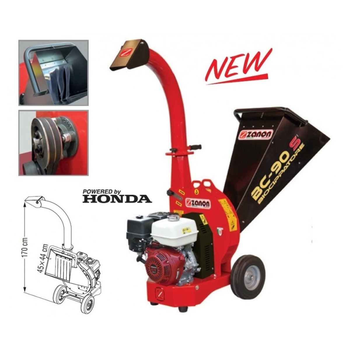 Zanon Biocippatore BC 90 S Motore Honda