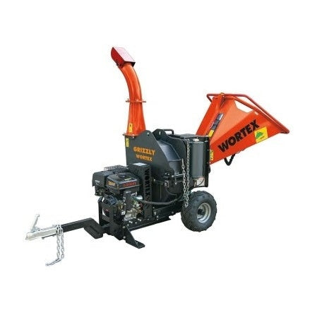 Biotrituratore WORTEX Grizzly D 420 L-E HS con Rullo di Alimentazione Idraulico e Avviamento Elettrico