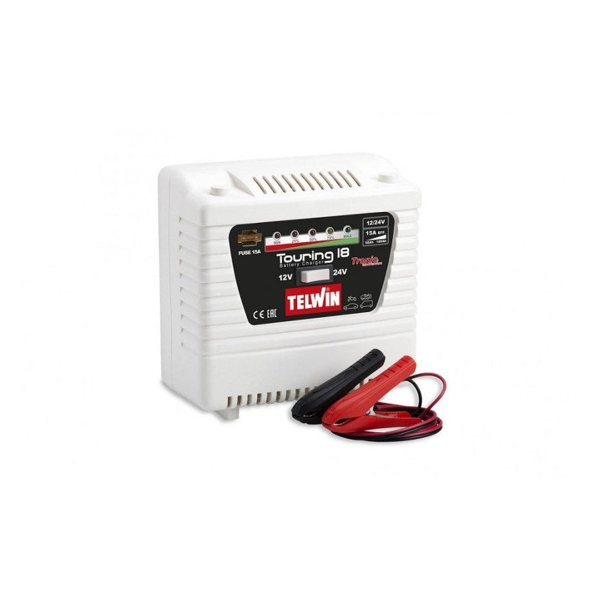 Caricabatterie TELWIN TOURING 18 (12/24 Volt)