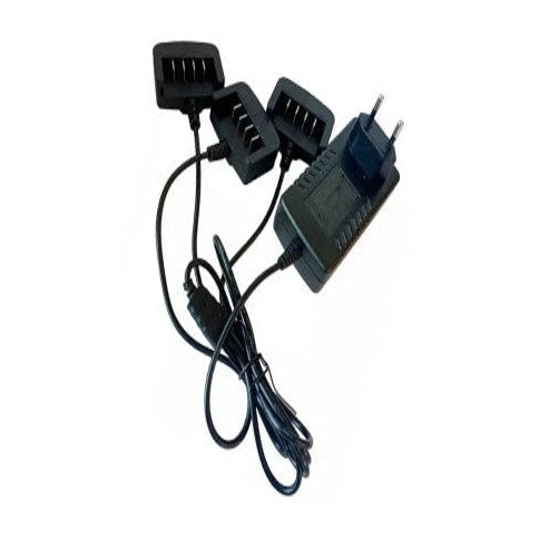 Volpi Caricabatterie a 3 Vie per Batteria a Litio 21,6 Volt