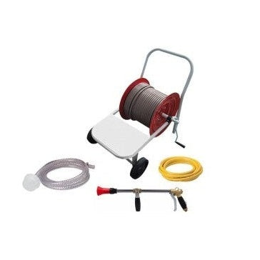Carrello Avvolgitubo COMET con Tubo 40 Bar, Lancia e Accessori