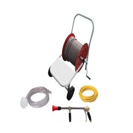 Carrello Avvolgitubo Comet con Tubo 40 Bar, Lancia e Accessori