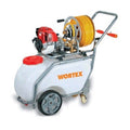 Carrello per Diserbo e Irrorazione WORTEX C50-T2 con Motore 2 Tempi a Miscela