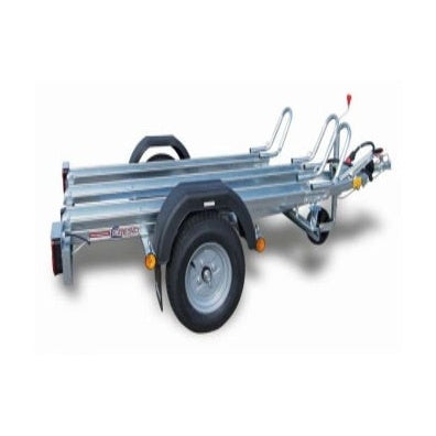 Carrello Porta Moto Cresci TM6 con Rampa di Salita
