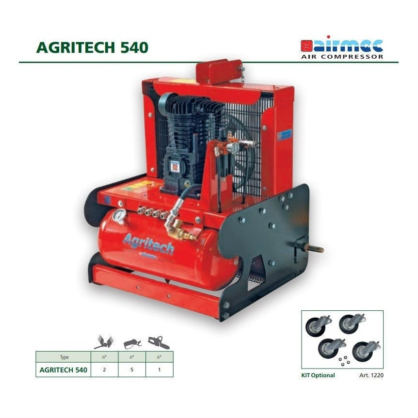 Compressore a Trattore Airmec Agritech 540