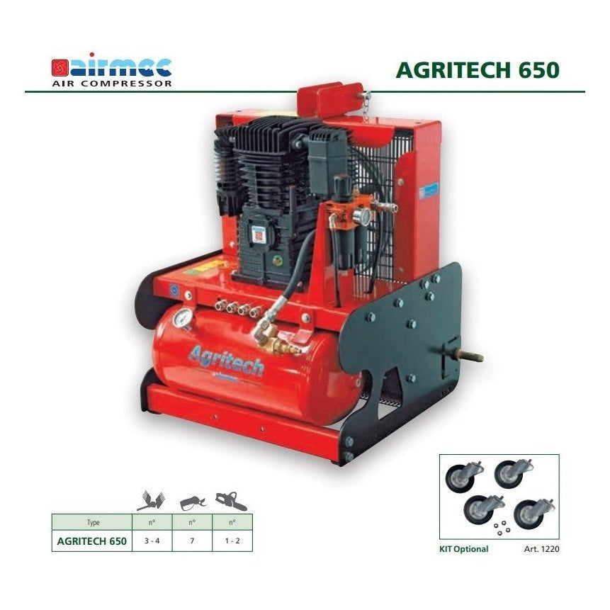 Compressore a Trattore Airmec Agritech 650
