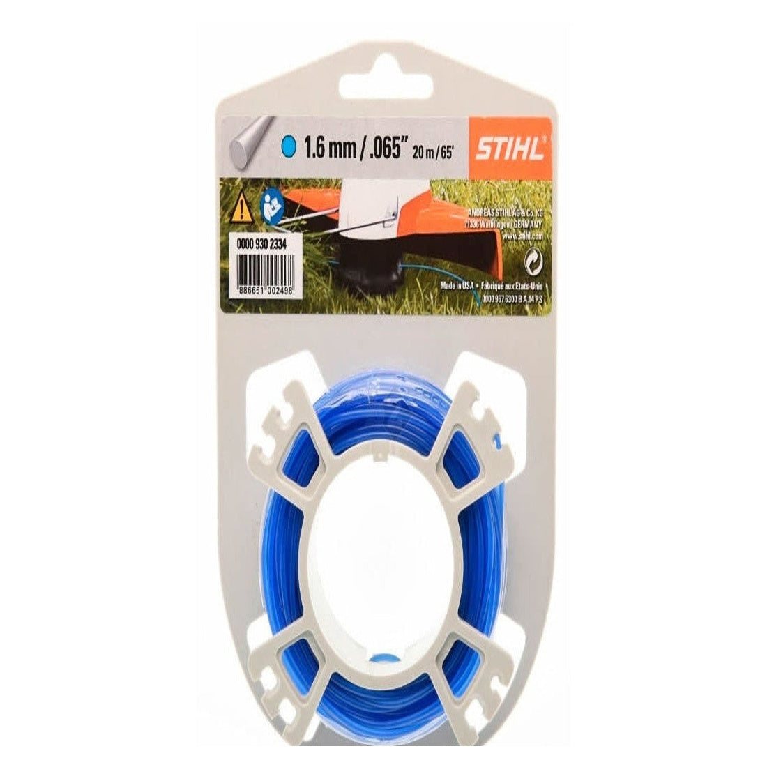 STIHL Filo Per Decespugliatore 1,6 mm in Rotolo da 19 MT