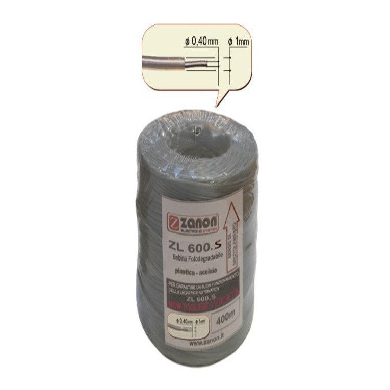 Zanon Filo per Legatrice ZL 600 - ZL 640 Biodegradabile
