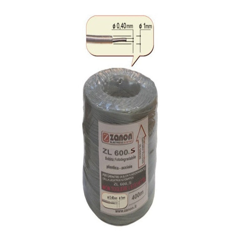 Zanon Filo per Legatrice ZL 600 - ZL 640 Biodegradabile