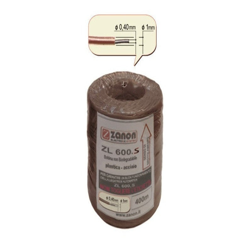 Zanon Filo per Legatrice ZL 600 - ZL 640 Colore Marrone