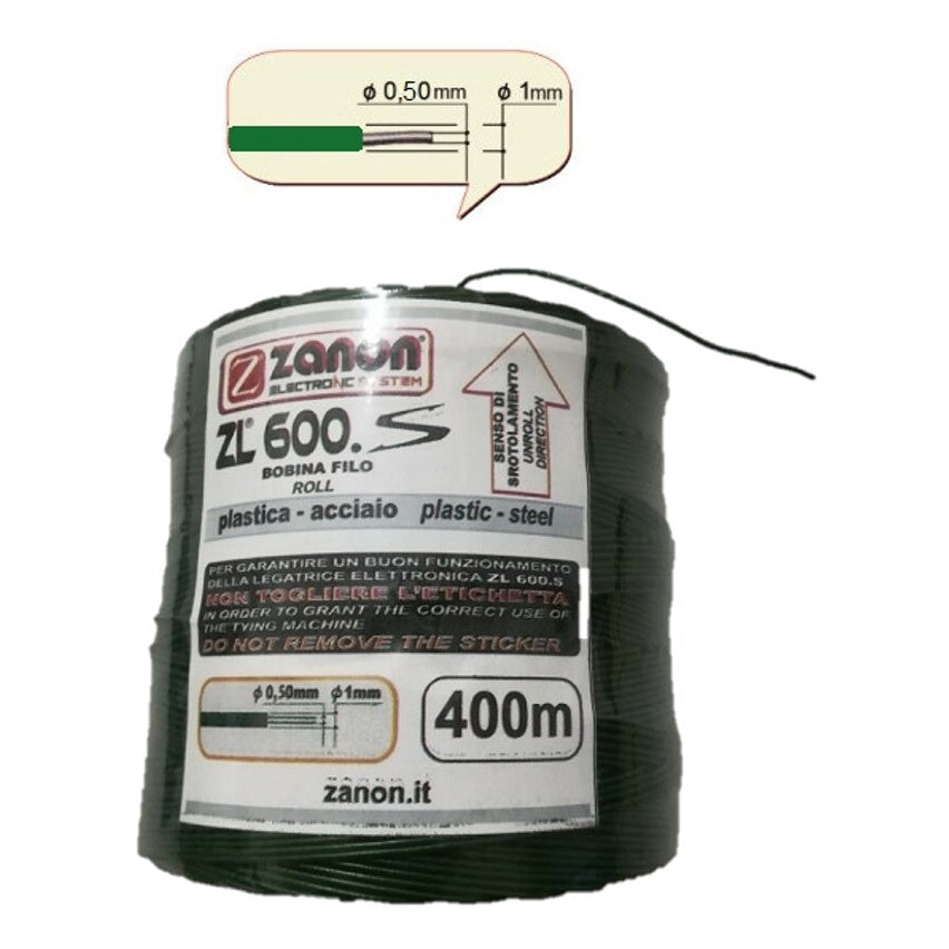 Zanon Twine for Tying Machine ZL 600 - ZL 640 Green Color