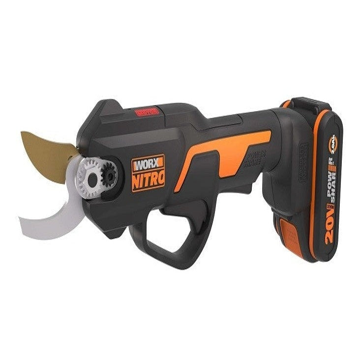 Worx WG 330 E Cordless Secateurs with Battery and Charger
