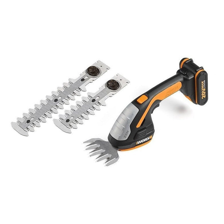 Forbice a Batteria Worx WG 801 E per Erba e Cespugli