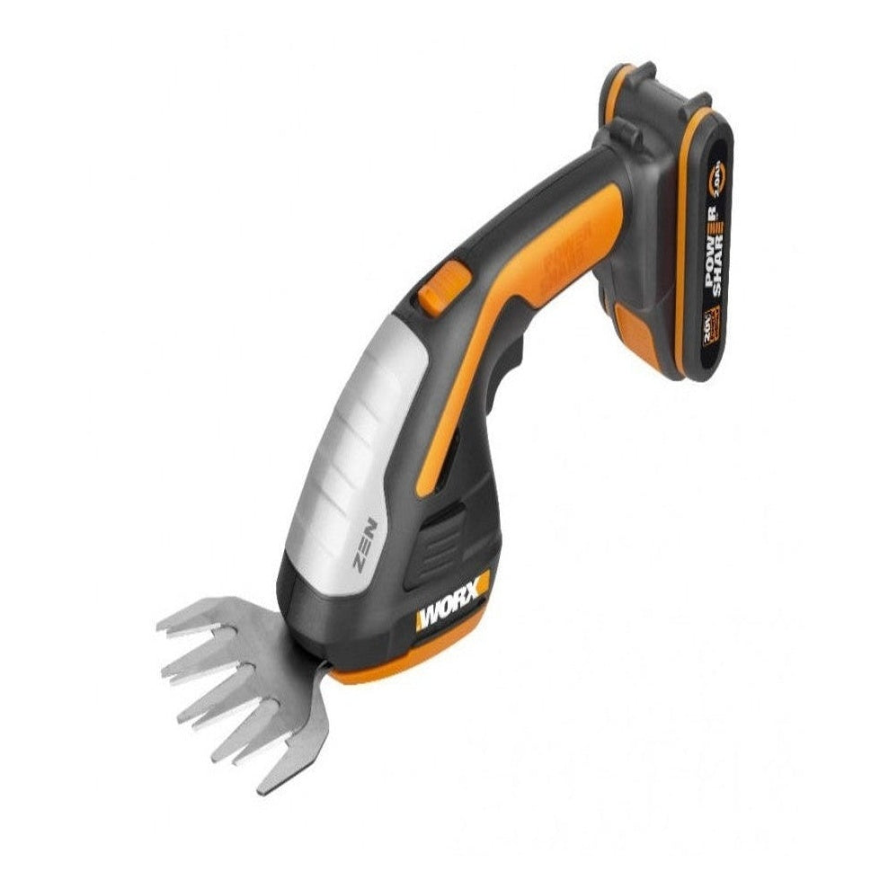 Forbice a Batteria Worx WG 801 E per Erba e Cespugli