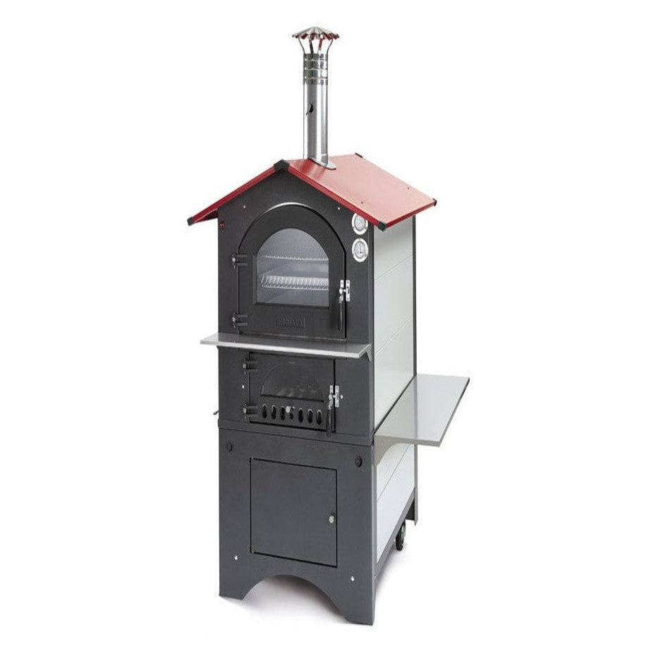 Forno a Legna Fontana Rosso 80X54