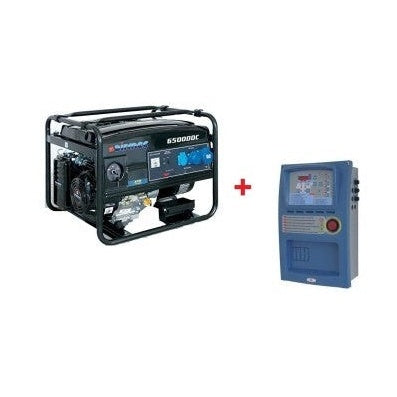Generatore di Corrente AIRMEC LC 6500 DDC ATS con Centralina per Avviamento Automatico