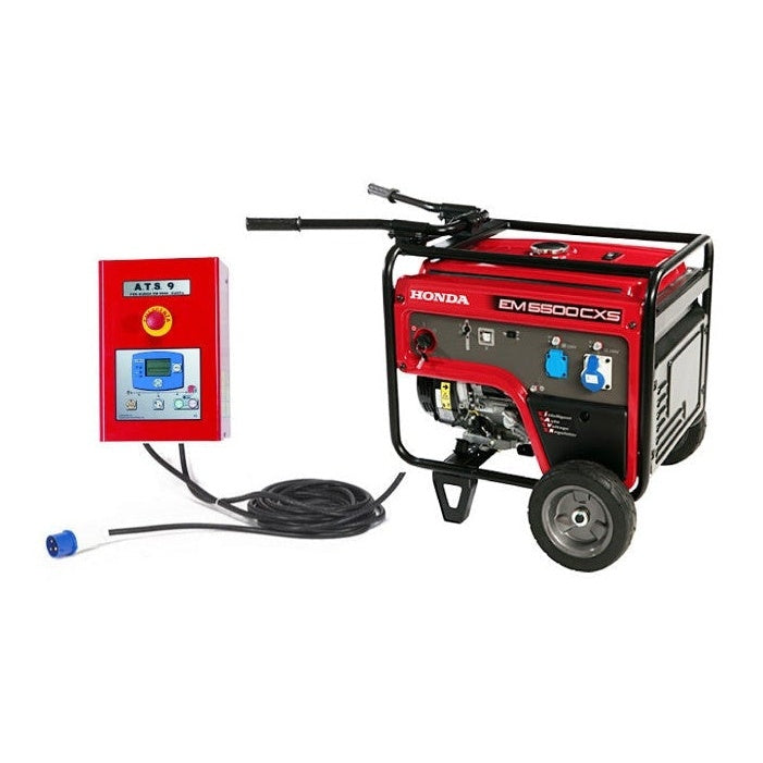 Generatore di Corrente HONDA EM 5000 CXS BACKUP con Quadro Avviamento Automatico ATS