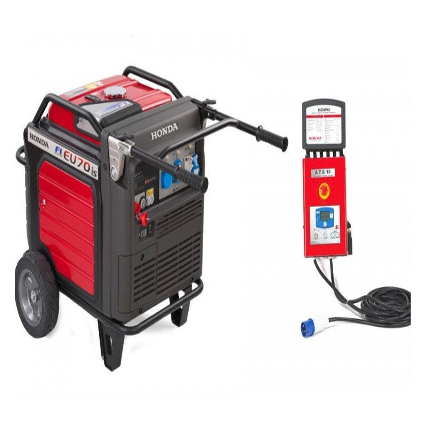 Honda Generatore di Corrente EU 70 is Backup con Quadro Avviamento Automatico ATS