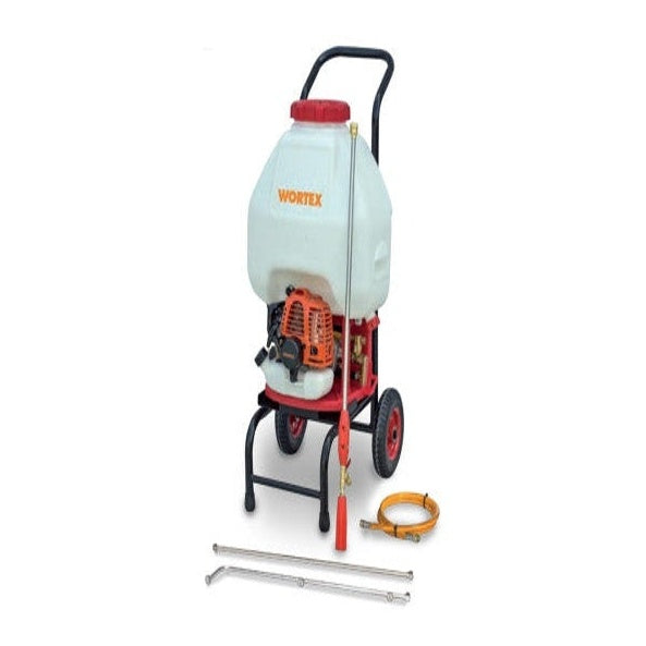 Irroratore Carrellato a Scoppio Wortex T25-T2 con Motore 2 Tempi