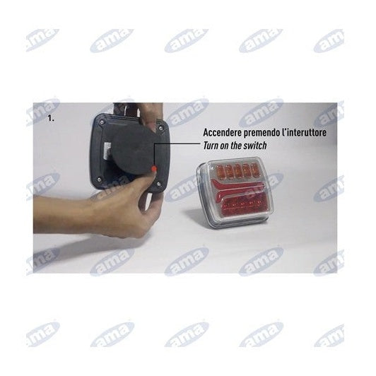 Wireless Magnetic LED Rear Light Kit