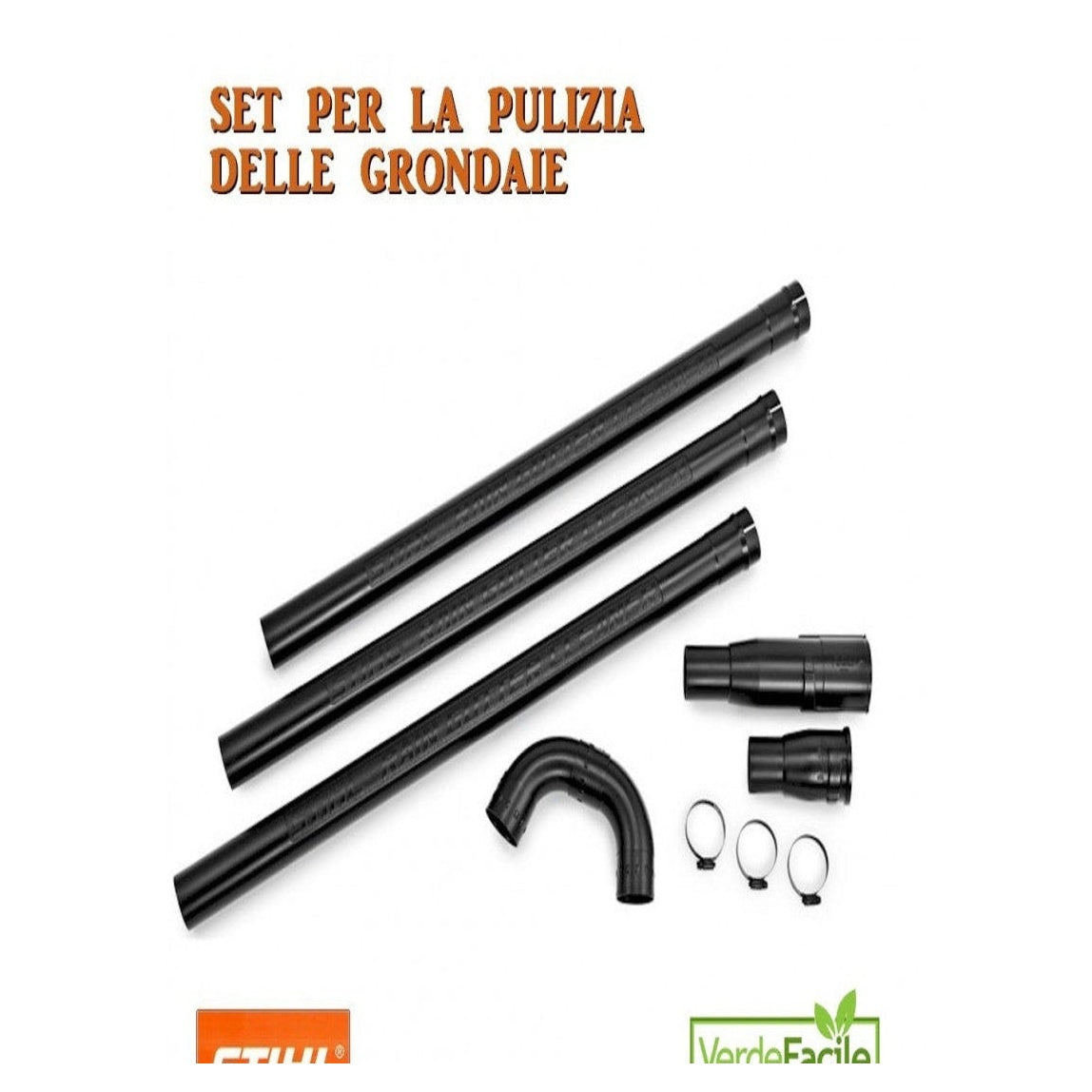 STIHL Kit Pulizia Grondaie per Soffiatori serie BG, BGE, SH , SHE