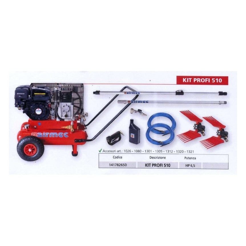 Kit Raccolta Olive Airmec Profi 510