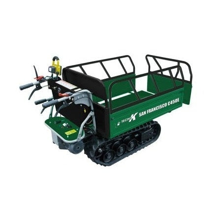 Motocarriola Cingolata a Batteria TECNOK San Francisco C450E