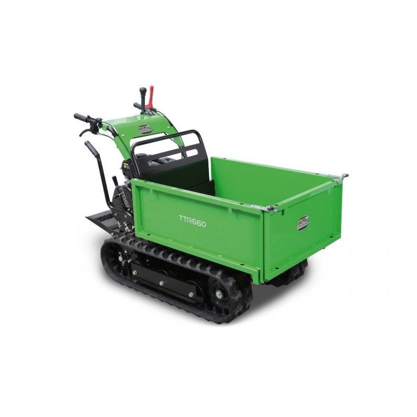Motocarriola Cingolata MGM TRS 660 H Lampacrescia con Scarico Idraulico
