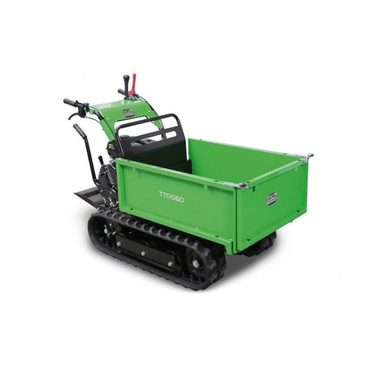Motocarriola Cingolata MGM TRS 660 H Lampacrescia con Scarico Idraulico