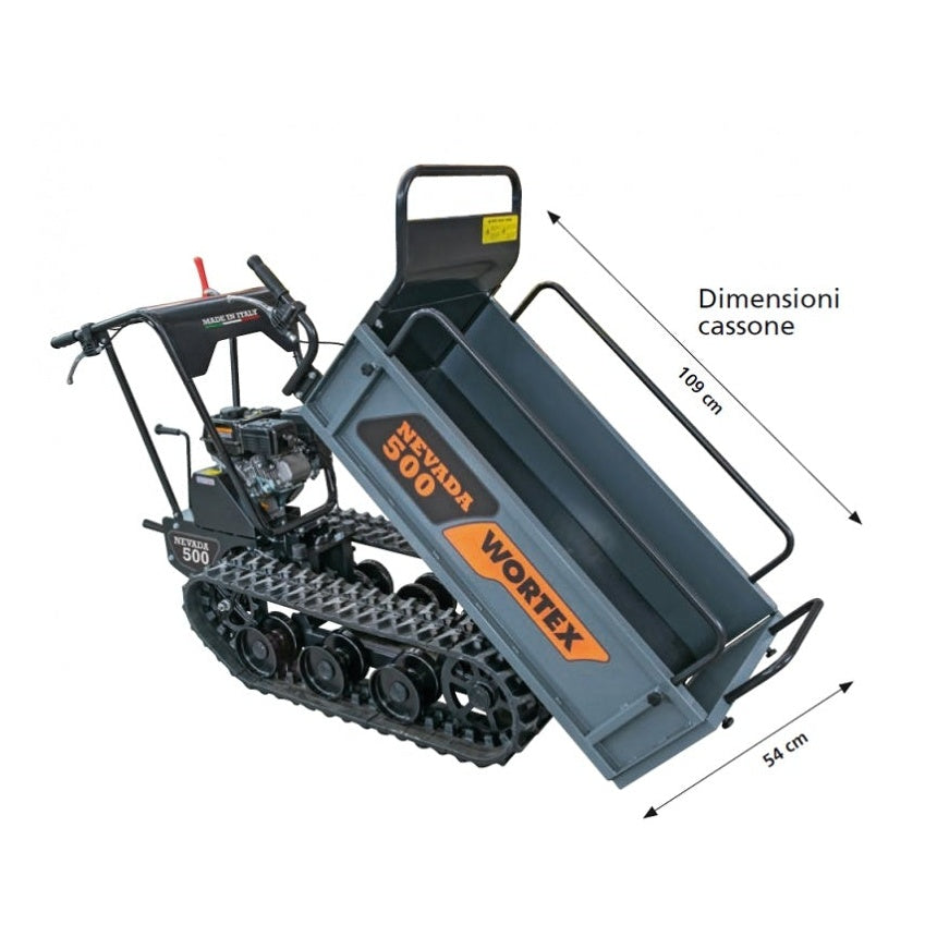 Motocarriola Cingolata Wortex Nevada 500 H