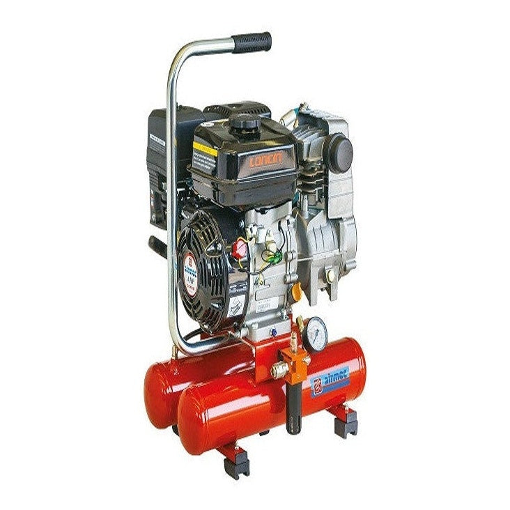 Airmec Mini 08/260 Petrol Air Compressor with Loncin Engine