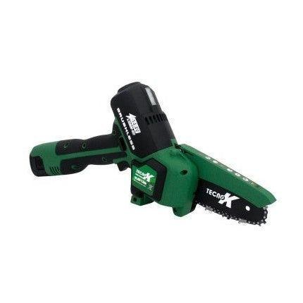 Potatore a Batteria Tecnok A1758EO con Pompa Olio, 2 Batterie e Caricabatterie