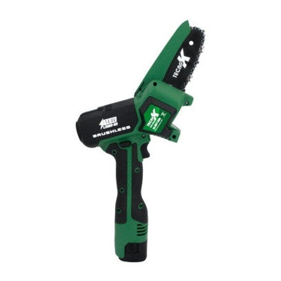 Potatore a Batteria Tecnok A1758EO con Pompa Olio, 2 Batterie e Caricabatterie