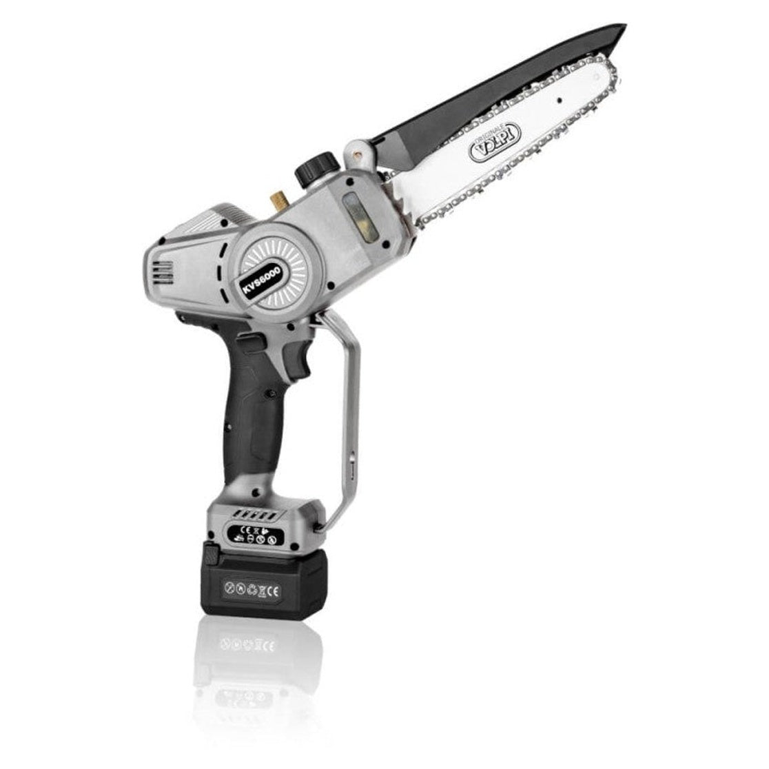 Volpi Potatore a Batteria KVS 6000 con 2 Batterie e Caricabatterie