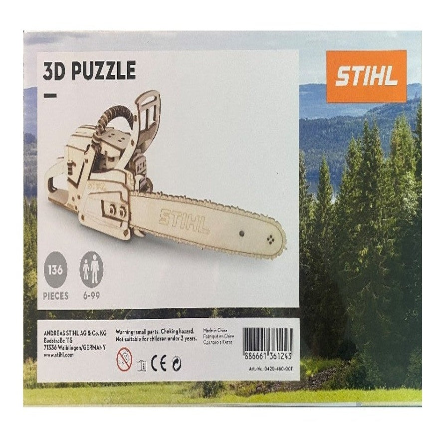 STIHL Puzzle 3D Motosega Giocattolo MS 500 i