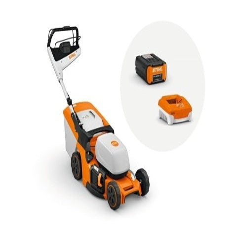 STIHL Rasaerba a Batteria RMA 448 PV con Batteria e Caricabatterie