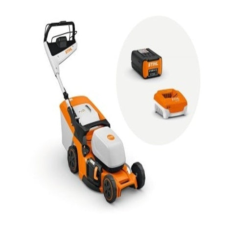 STIHL Rasaerba a Batteria RMA 448 PV con Batteria e Caricabatterie