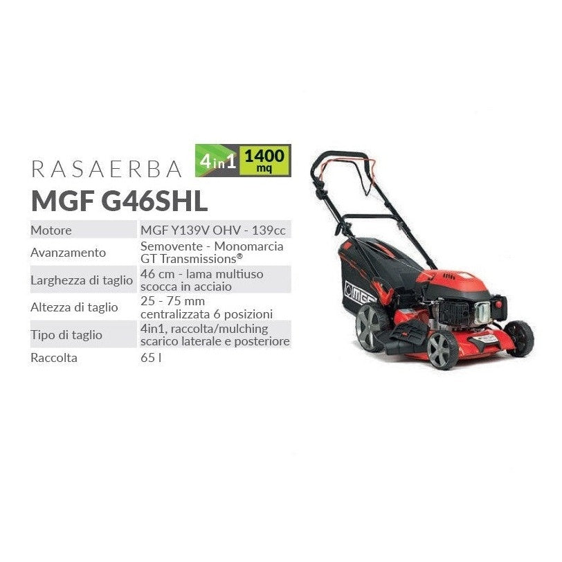 Rasaerba a Scoppio MGF G46SHL