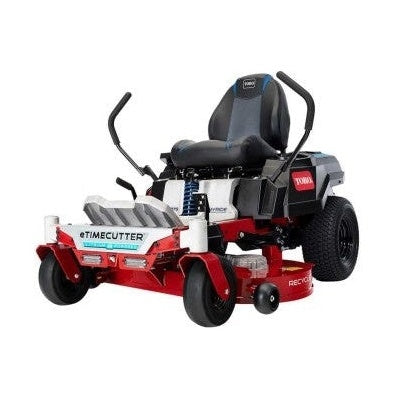 Rider TORO TimeCutter eMR 4275 con 4 Batterie 60V e Caricabatterie