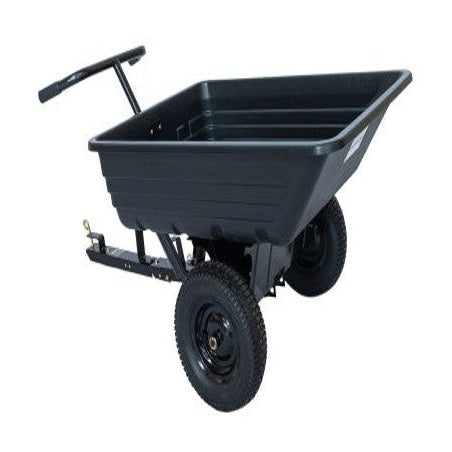 Rimorchio Multiuso per Trattorini da Giardino con Vasca in PVC
