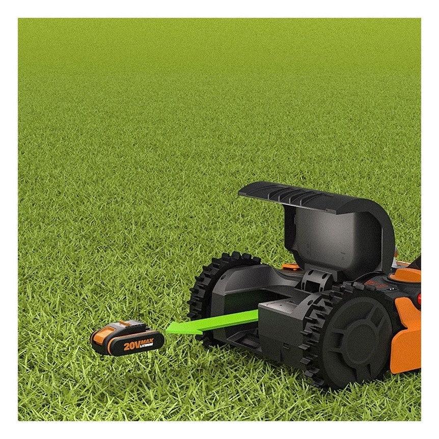 Robot Rasaerba Worx Landroid L WR 147 E.1 per Giardini fino a 1000 mq