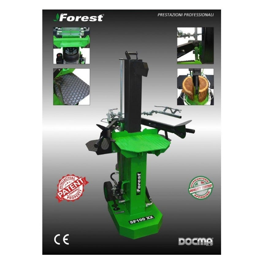 Spaccalegna a Trattore/Elettrico Docma SF 100 Forest