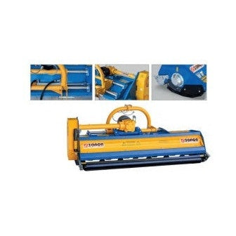 Zanon Trinciaerba e Sarmenti TFX PRO 1300 con Rotore Elicoidale